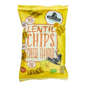 Linzenchips kaas van John Altman, 12 x 75 g