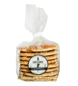 Stroopwafels glutenvrij van Lisa`s choice, 6 x 240 g