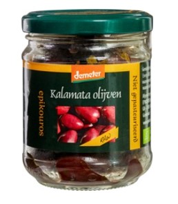 Olijven raw kalamata met pit van Epikouros, 6 x 110 g