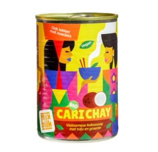 Soep cari chay van Mixblik, 6 x 380 g