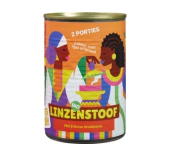 Linzenstoof van Mixblik, 6 x 390 g