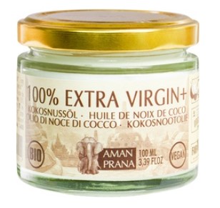Kokosolie extra vierge van Amanprana, 12 x 100 ml