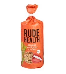 Crackers multigraan glutenvrij van Rude Health, 8 x 100 g
