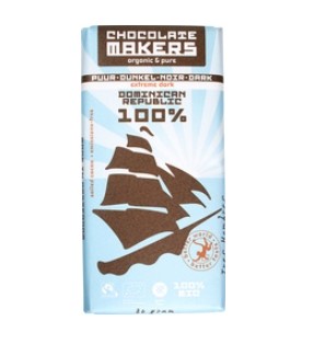 Tres Hombres 100% van Chocolatemakers, 10 x 80 g Tres Hombres 100% van Chocolatemakers, 10 x 80 g