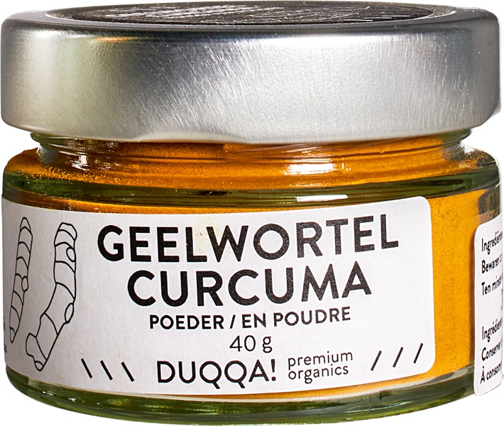 Curcuma/Geelwortel van Duqqa!, 1 x 40 g