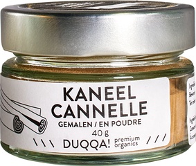 Kaneelpoeder van Duqqa!, 1 x 40 g