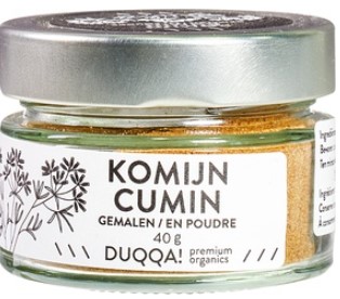 Komijn gemalen van Duqqa!, 1 x 40 g