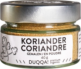 Koriander gemalen van Duqqa!, 1 x 40 g