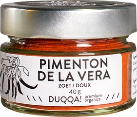 Paprikapoeder Pimenton de la vera dulce van Duqqa!, 1 x 40 g