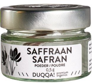 Saffraan poeder van Duqqa!, 1 x 0,5 g