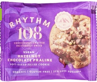 Praline Cookie van Rhythm 108, 12 x 50 g