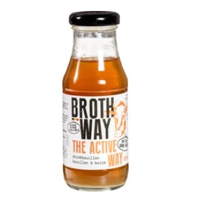 Drinkbouillon Beef van Brothway, 6 x 180 ml