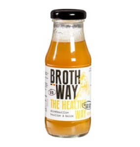 Drinkbouillon Kip Curcuma van Brothway, 6 x 180 ml