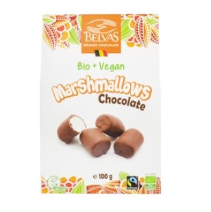 Chocolade marshmallows van Belvas, 6 x 100 g