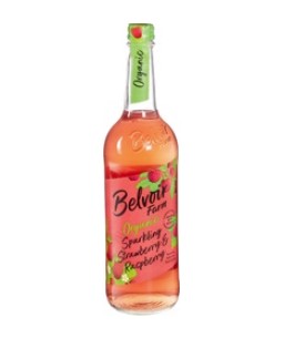 Strawberry Rapsberry Pressé van Belvoir Farm, 6 x 750 ml