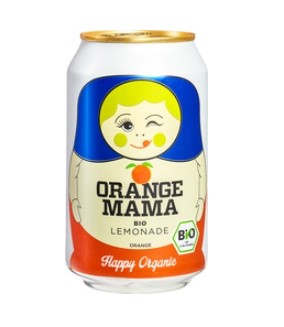 Sinaasappel limonade van Brand Garage Excl. Statiegeld, 24 x 330