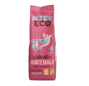 Arabica Koffie Guatemala van Alter Eco gemalen, 12 x 250 g