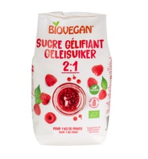 Geleersuiker 2:1 van Biovegan, 8 x 500 g