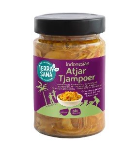 Atjar-Tjampoer van TerraSana, 6 x 300 g