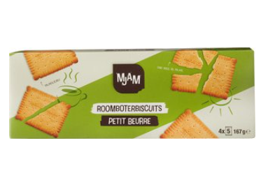 Biscuit petit beurre van MJAM, 12 x 167 g
