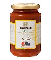 Pastasaus sicilia van Solleone, 6 x 340 g