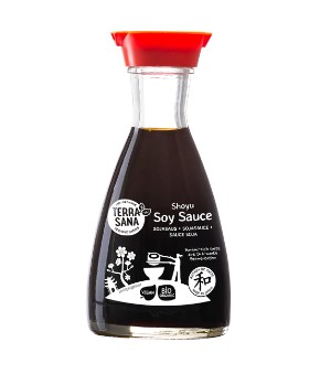Shoyu sojasaus dispenser van TerraSana, 6 x 150 ml