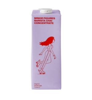 Chai barista concentraat van Minor Figures, 6 x 1 l