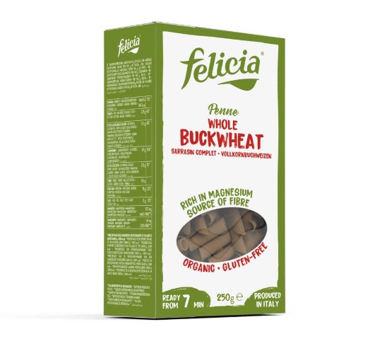Penne boekweit glutenvrij van Felicia, 10 x 250 g