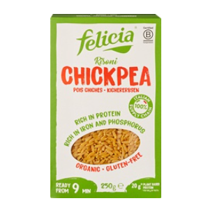 Risoni kikkererwtenpasta glutenvrij van Felicia, 12 x 250 g