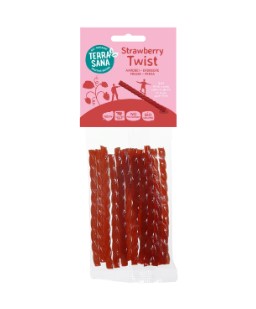 Twists aardbei van TerraSana, 12 x 75 g