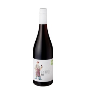 Rode-wijn merlot van Je m`Appelle, 6 x 750 ml Rode-wijn merlot van Je m`Appelle, 6 x 750 ml