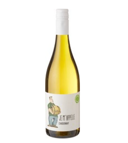 Witte-wijn chardonnay van Je m`Appelle, 6 x 750 ml Witte-wijn chardonnay van Je m`Appelle, 6 x 750 ml