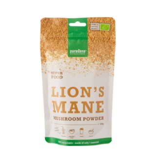 Lion`s-Mane poeder van Purasana, 1 x 100 g