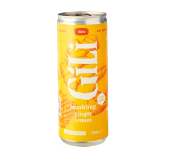 Frisdrank gember citroen van Gili, 12 x 250 ml