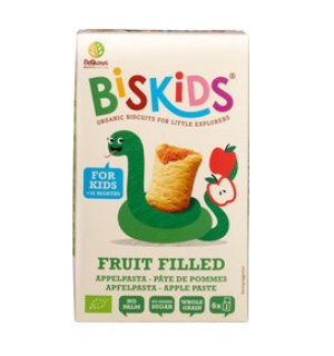 Koekjes appelpasta van Belkorn Biscuits, 8 x 120 g