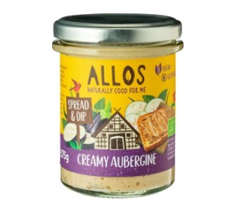 Auberginespread creamy van Allos, 6 x 175 g
