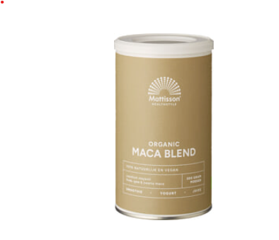 Macapoeder rood geel zwart van Mattisson, 1 x 300 g