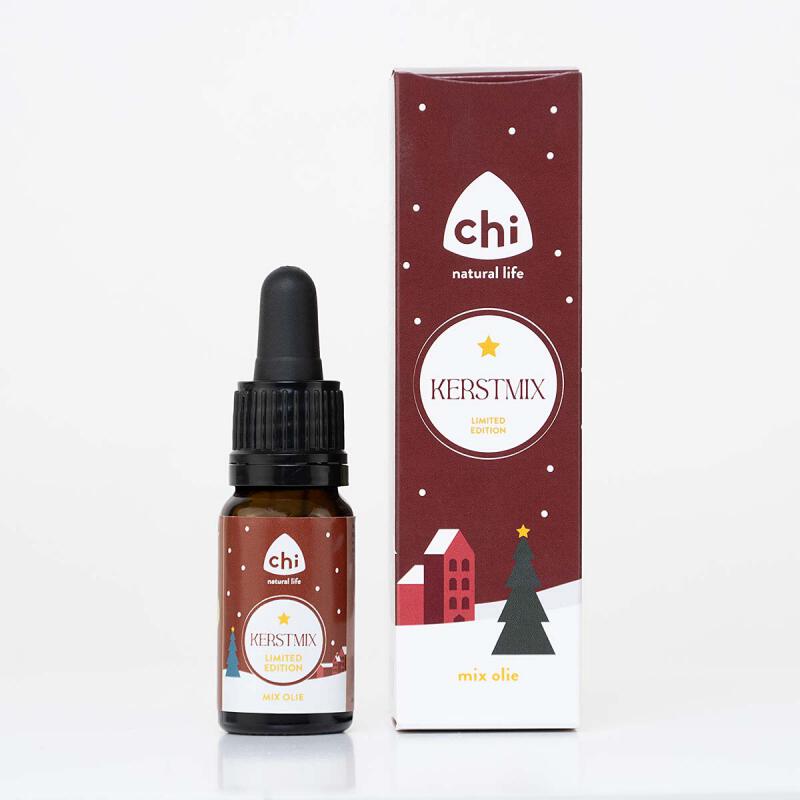 Etherische olie kerstmix van Chi, 1 x 10 ml