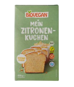Lemoncakemix van Biovegan, 6 x 450 g