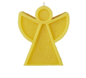 Bijenwaskaars Moderne engel van De Muisjes, 6 x 1 stk
