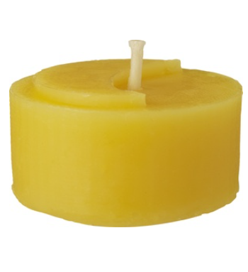 Bijenwaskaars waxine los van De Muisjes, 18 x 1 stk