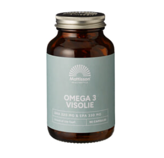 Omega 3 visolie van Mattisson GEEN BIO KEURMERK, 1 x 90 stk