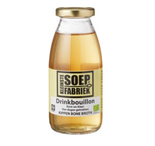 Drinkbouillon kip van Kleinstesoepfabriek, 6 x 245 ml