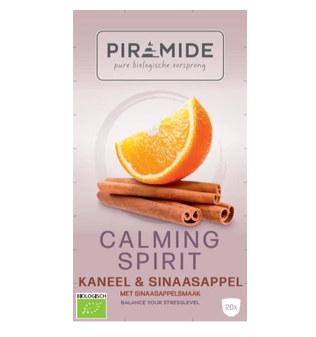 Kruidenthee  Calming Spirit van Piramide, 4 x 20 stk