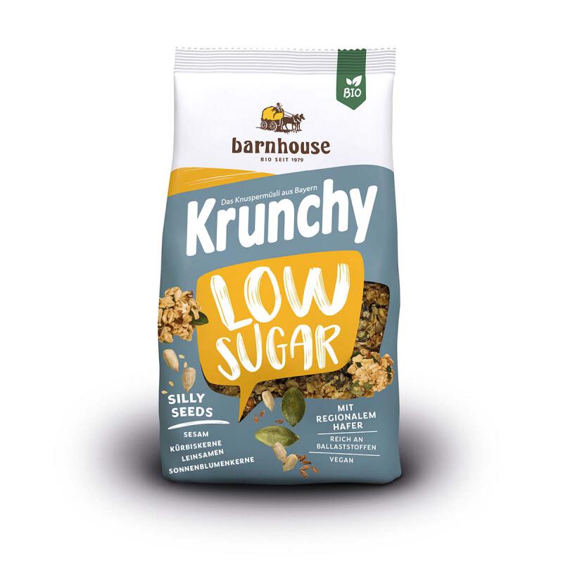 Muesli silly seeds low sugar krunchy van Barnhouse, 6 x 375 g
