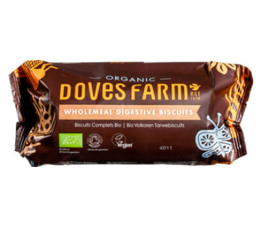 Biscuits digestive volkoren van Doves Farm, 12 x 200 g