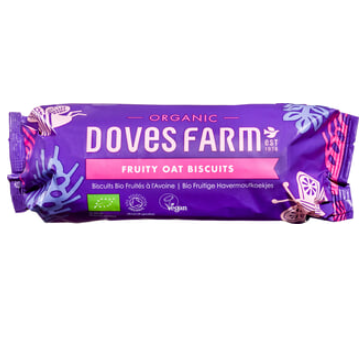 Biscuits fruity haver van Doves Farm, 12 x 200 g
