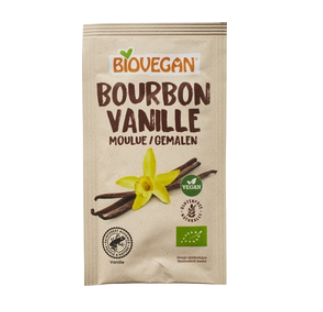 Vanille  gemalen van Biovegan, 20 x 5 g
