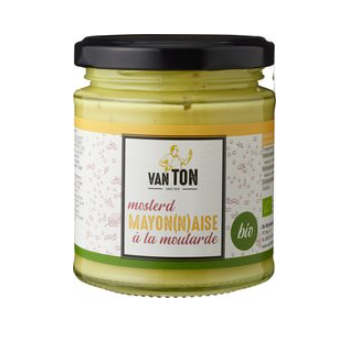 Mosterd mayonaise van Van TON, 6 x 190 ml
