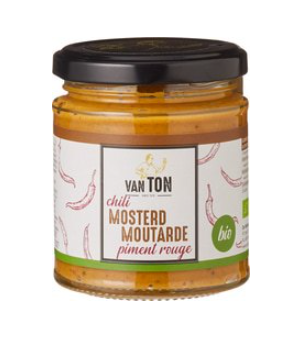 Chili mosterd van Van TON, 6 x 170 g